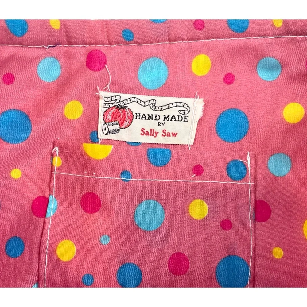 SALLY SAW • Handmade Colorful Patchwork Tote Bag - Picture 7 of 12